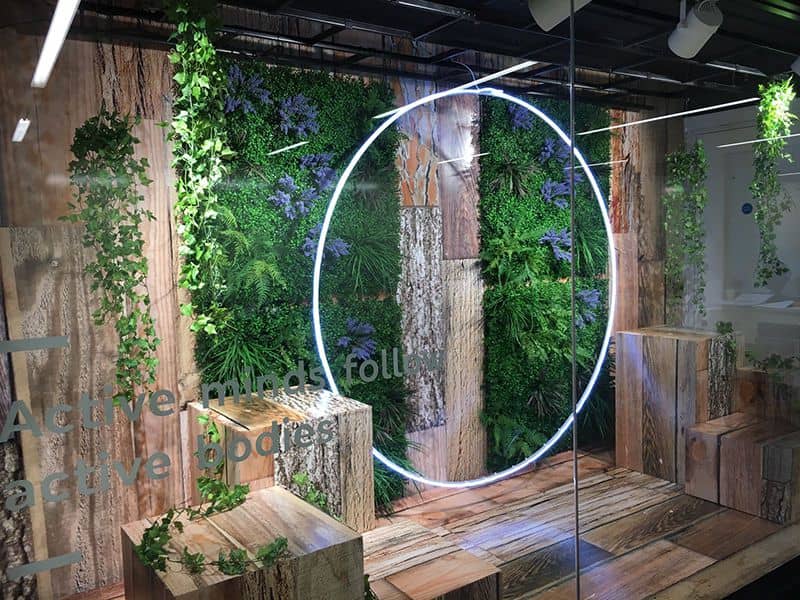 Neon Lighting for Brand Window Dispay\M&S Neon Lighting Window Display