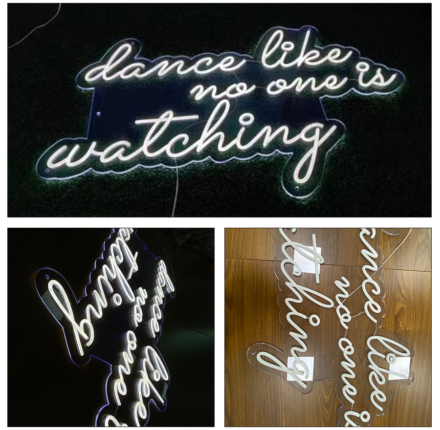 Custom dance likes no one is watching LED Neon Sign-