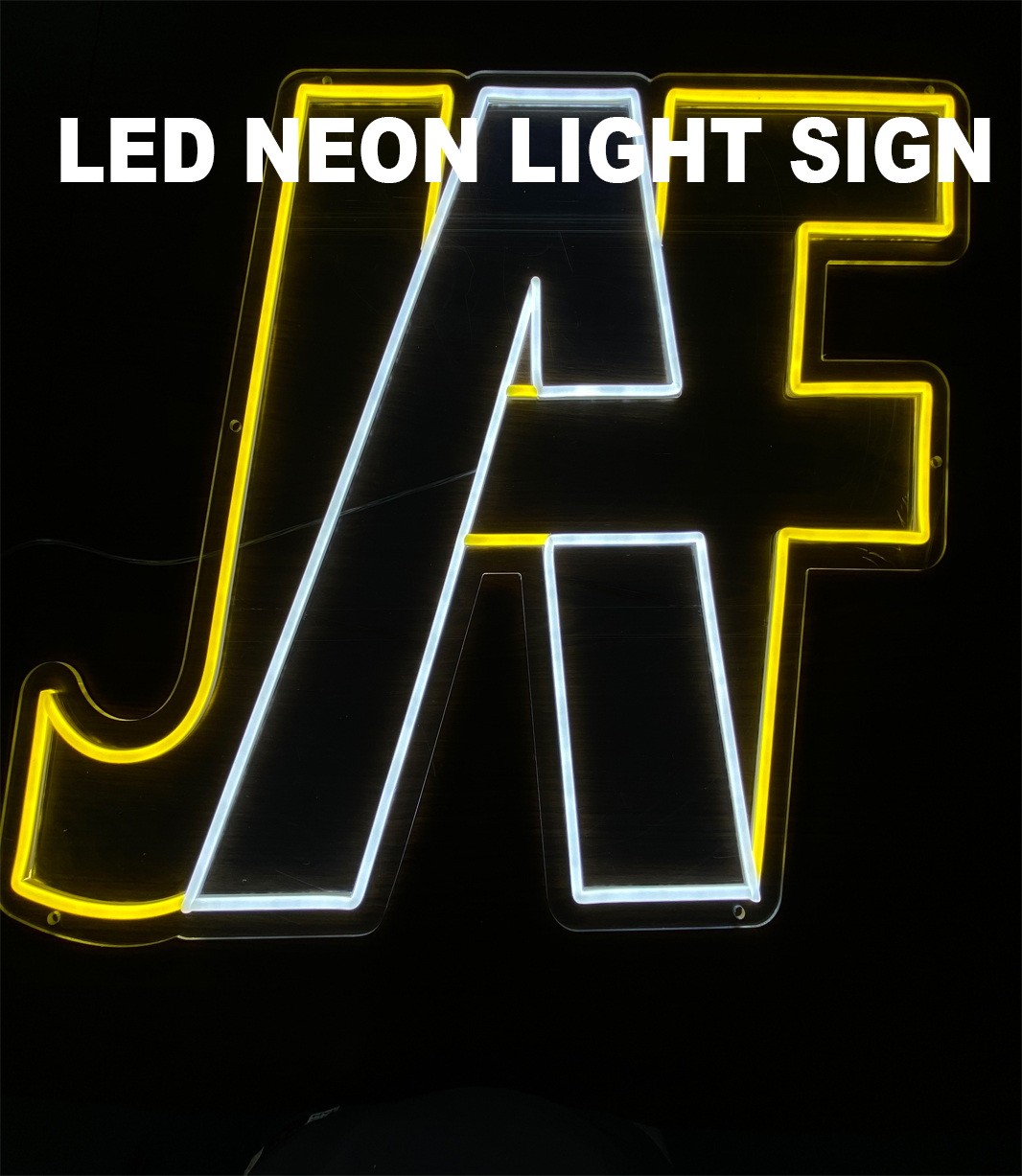 Custom JAF LED Neon Sign