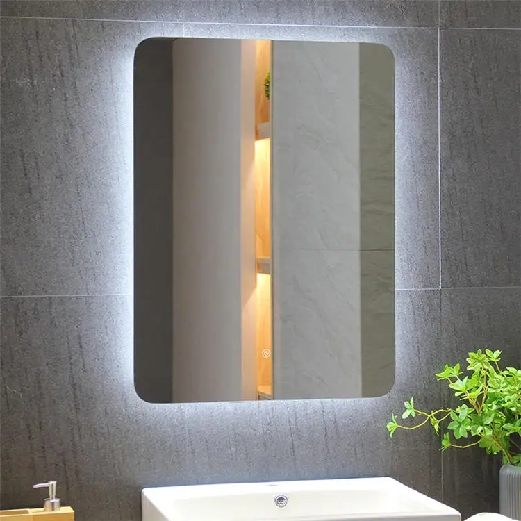 Dimmable Touch Sensor LED backlit Bath Mirror