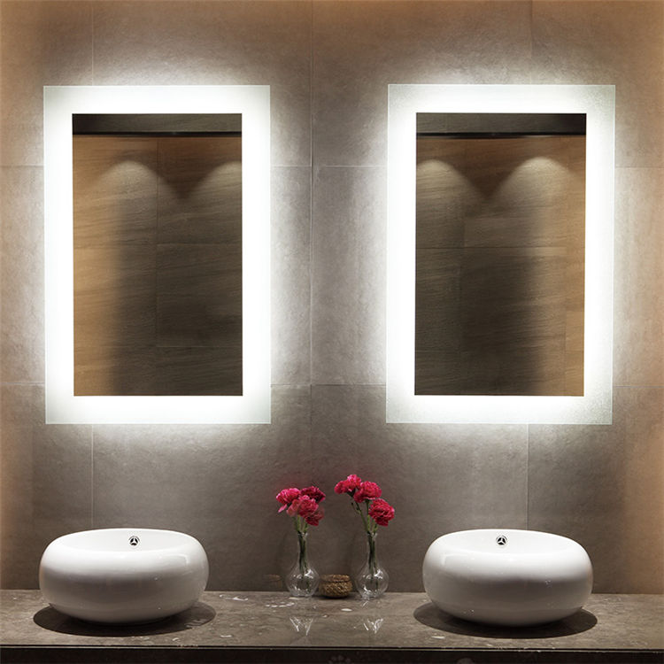 Hospitality lighted mirrors