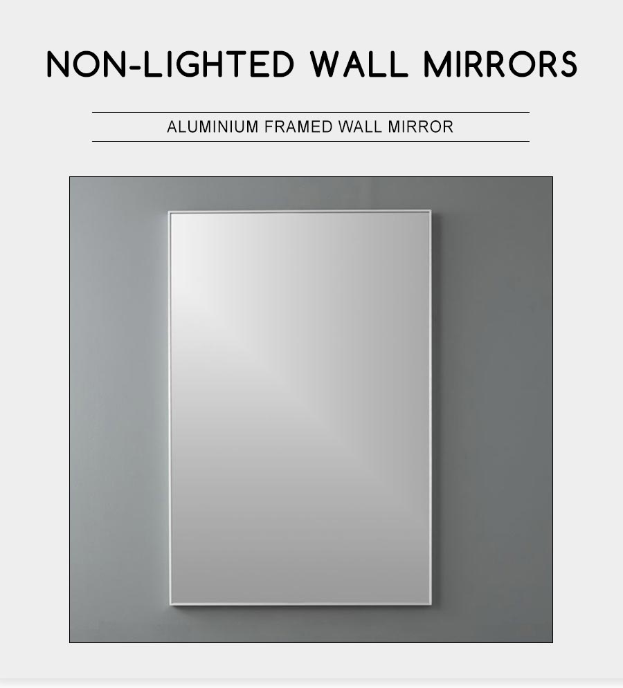 Aluminium Framed Wall Mirror