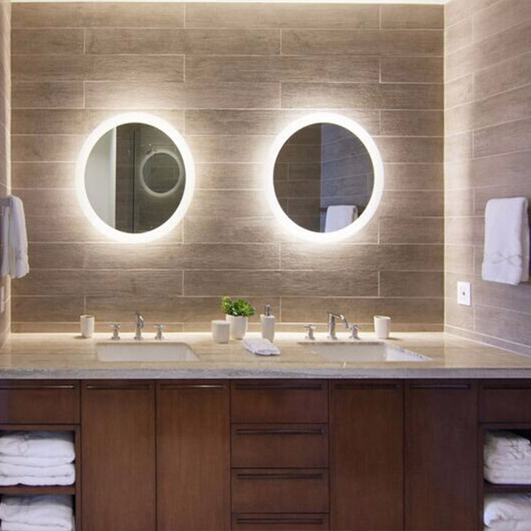 Here's how and where you can use lighted mirrors