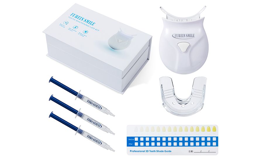 Professional Non Peroxide Gel Led Teeth Whitening Light Kit For Home Use-