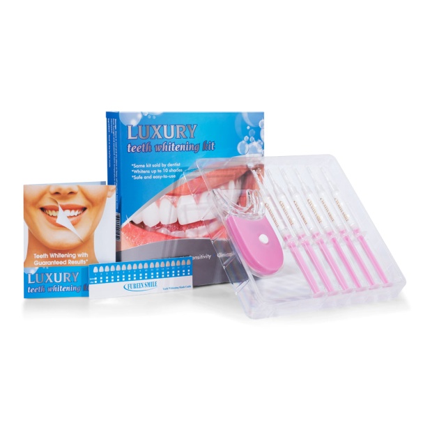 8 LED Teeth Whitening Kit With 6 PCS Gel-