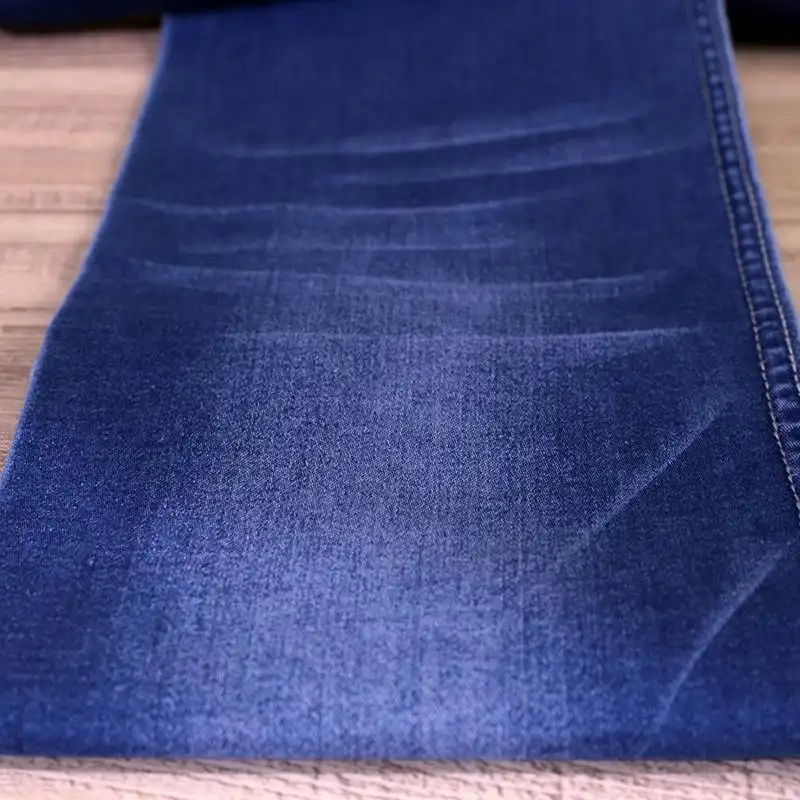 Poids léger lavé denim 100% Coton Tissu Matériau Double Face Haute Qualité.