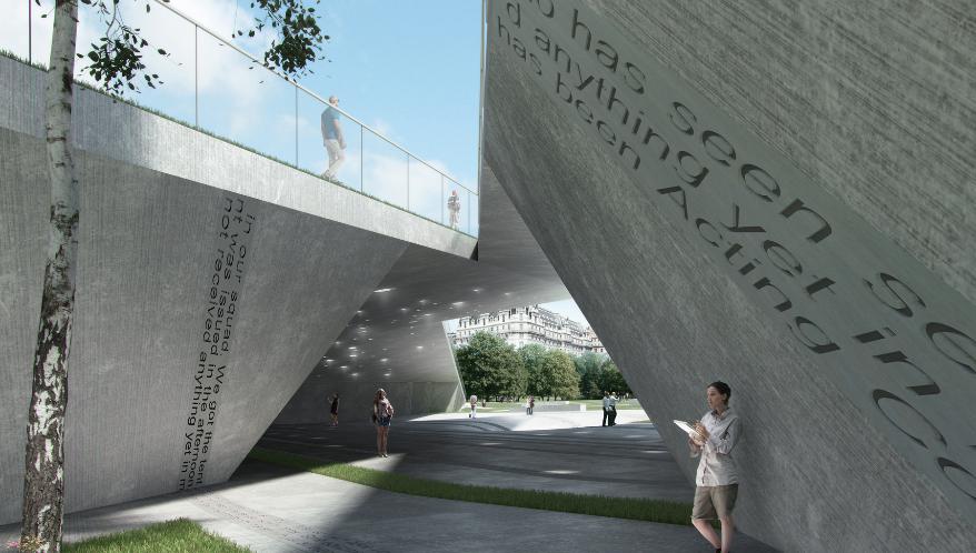 see through renderings for public facilities