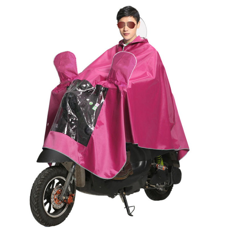 Single-person Rain Poncho For Motorcycle
