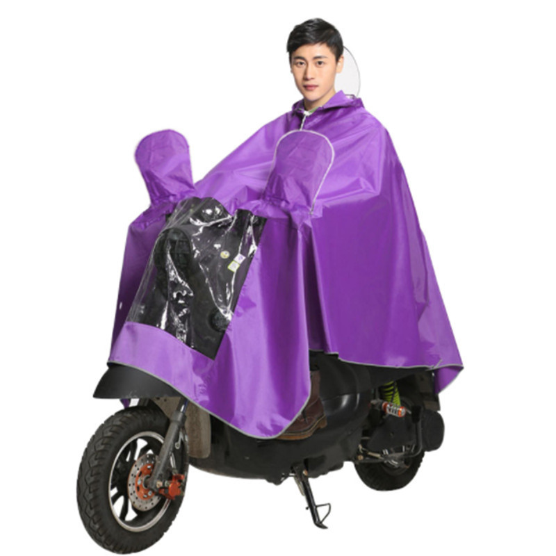 Single-person Rain Poncho For Motorcycle