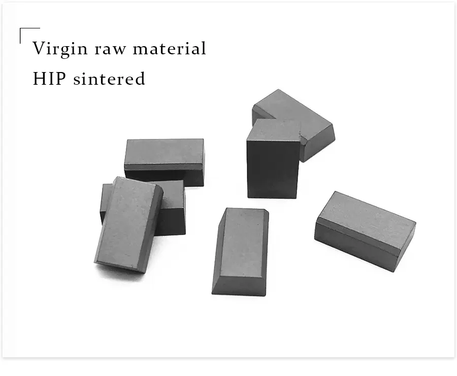 Tungsten Carbide Brazed Tips Type C for Carbide-Tipped Tool Bit-