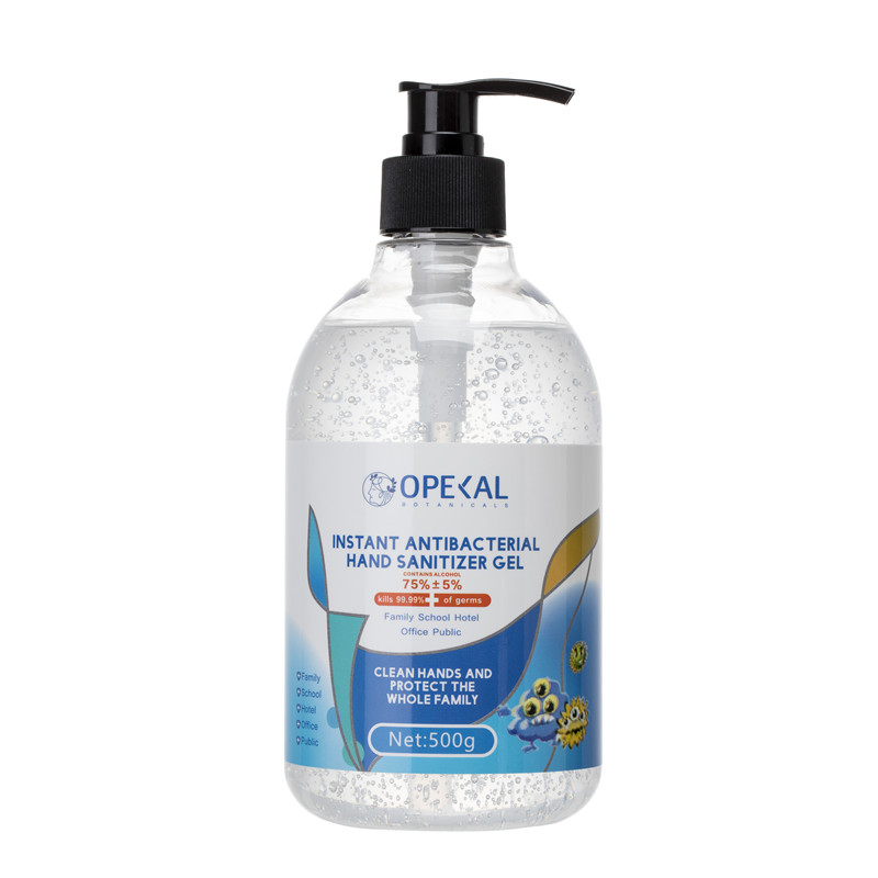 FDA/CE/MSDS 500ml Hand Sanitizer Antibacterial Disinfectant Gel Kills