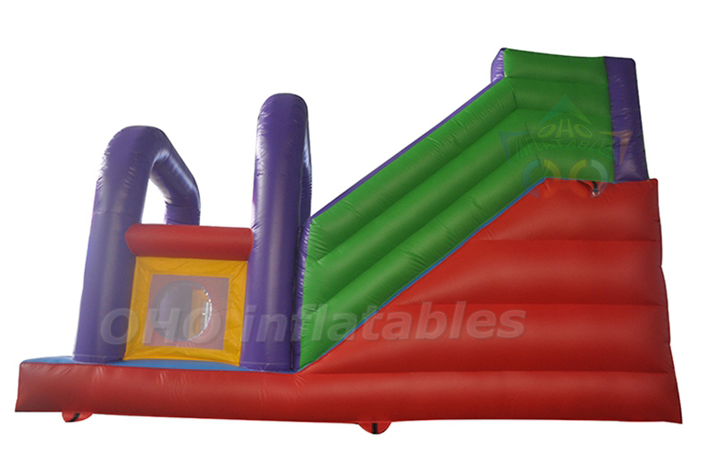 inflatable bounce with dry slide inside OH5-147