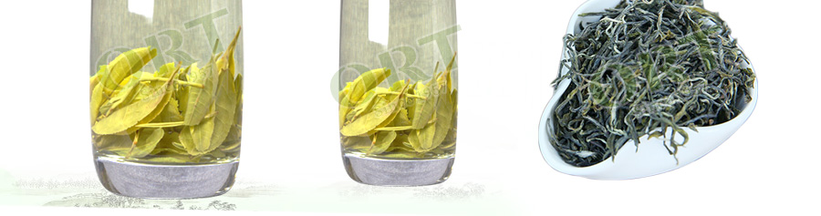 Silver silk green tea-