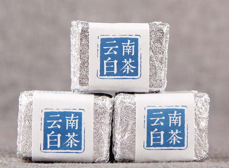 Yunnan White Peony compressed Tea mini Tuocha Brick 5G-