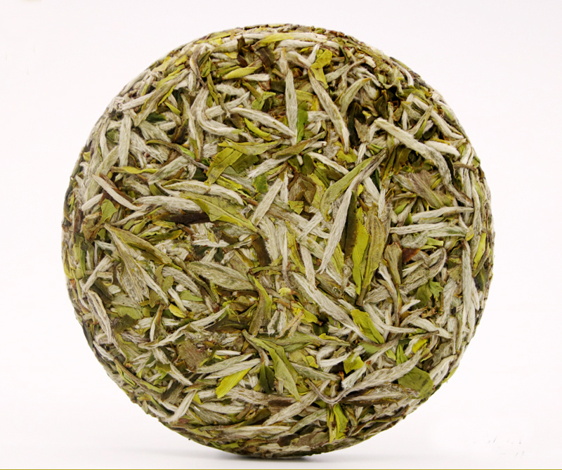 Compressed Silver Needle Bai Hao Yin Zhen White Tea Cake 100g from Fujian Fuding-