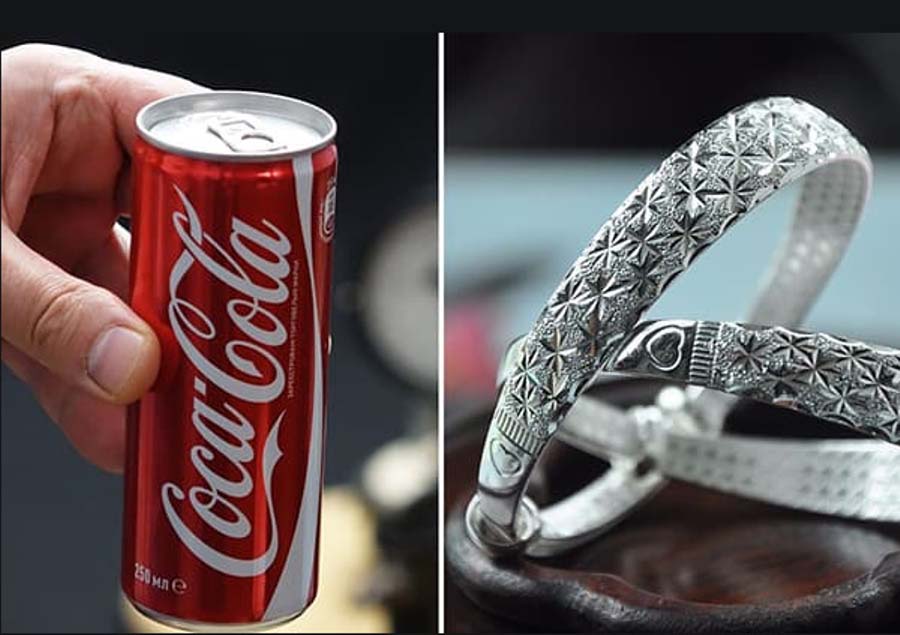 Can Coca Cola clean silver