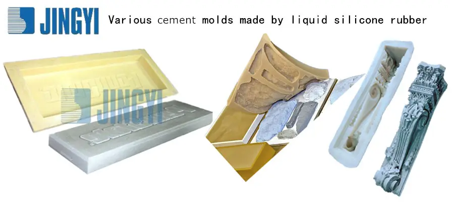 Caucho de silicona de alta resistencia a la combustión al por mayor para  moldes de cemento