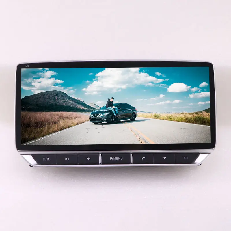 10 25 Tums Pekskarm Multimedia Android8 1 Wifi Fm Gps Bluetooth Radio Bil Universal Player