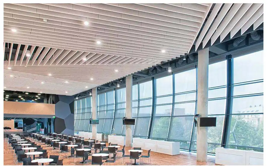 Metal Aluminum Tube Baffle Ceiling-