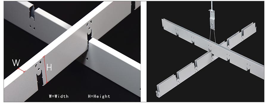 Metal Aluminum Open Cell Ceiling-