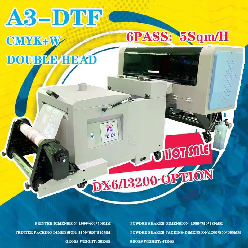 30cm Impresora A3 DTF Epson-I1600 Impresora de sobremesa de doble