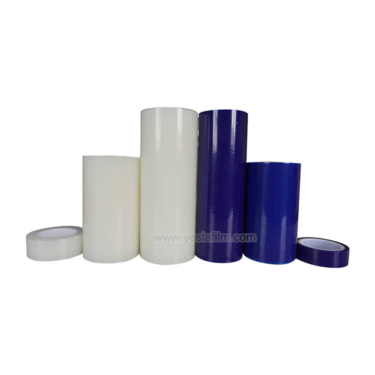 PE Protective Film For Glass Panel 300mm x 600 feet / rolls No Residue Glue  Self-Adhesive