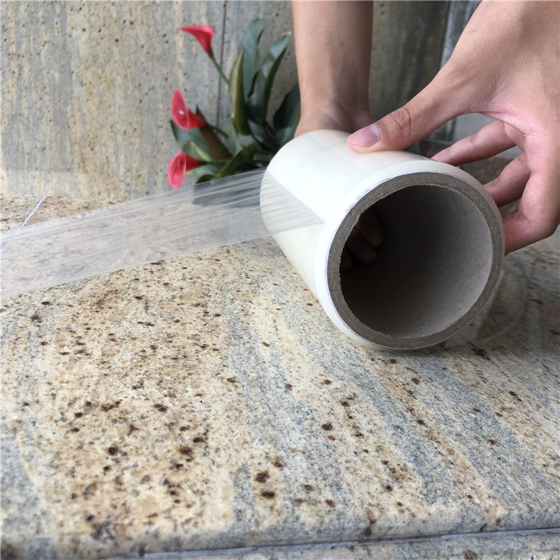 Encimera de granito pisos de mármol Protector de la película de proteger el  suelo de madera de plástico de protección de las películas de borrar los  rollos de película para suelos 