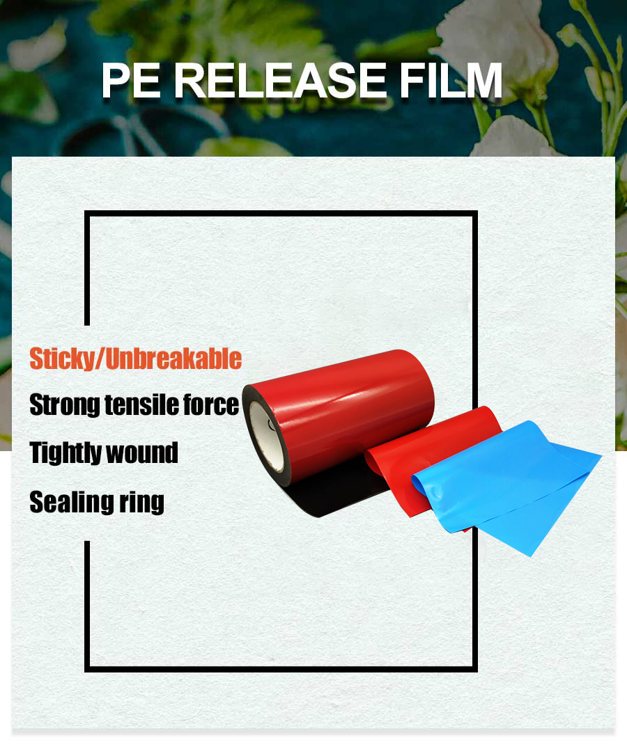 LDPE&HDPE Double Sides Release Film For Adhesive Industry