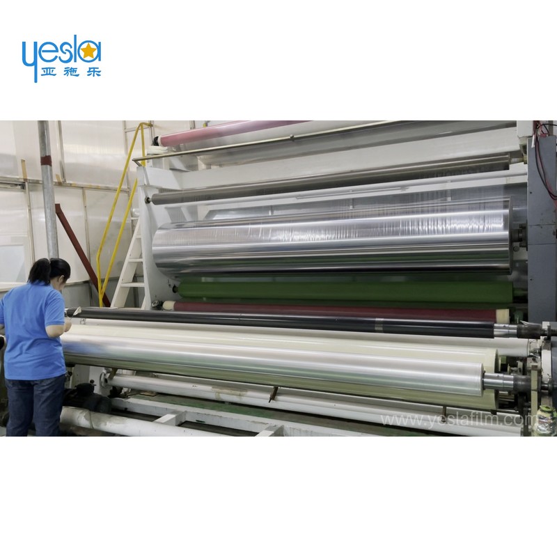 3000mm Width PE Self Adhesive Protective Film With Low, Medium And High ...